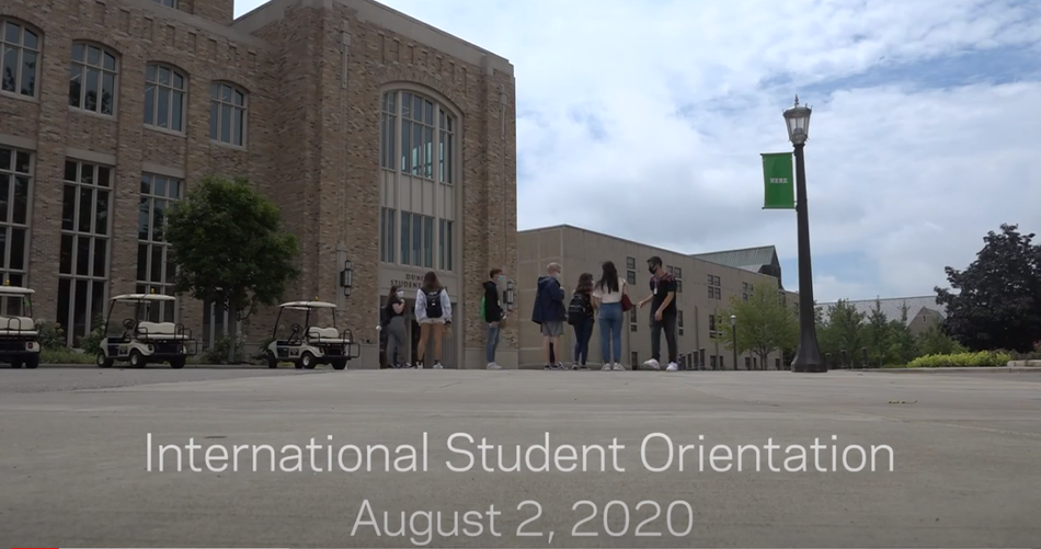  2020 International Student Orientation Video Thumbnail 