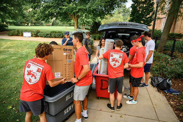 First Year students move in, Welcome Weekend 2022